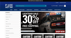 Desktop Screenshot of policeuniform.com